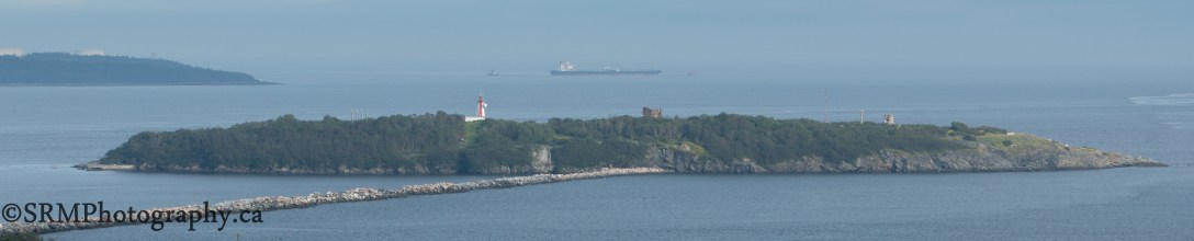 This was from a road trip to Saint John, NB. This is Partridge Island. This place has always intrigued me, for two reasons, 1) I have an Irish heritage, and although my family did not come into Canada through here, many had after escaping the Emerald Isle as it battled the potato famine, it has still created somewhat of an attachment for me. 2) Is that the island has a military heritage as well, being Saint John's principle military fortification from the 1800s to 1947, as reported on the islands Wikipedia page. This island sits right in the mouth of the harbour and keeps an eye on all in and out-bound ships.